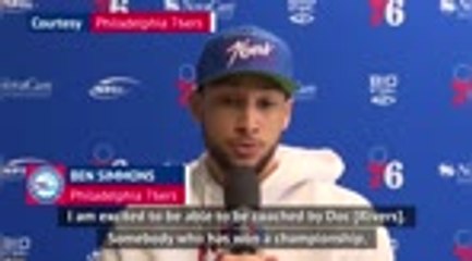 下载视频: Simmons and Embiid excited by Rivers arrival at 76ers