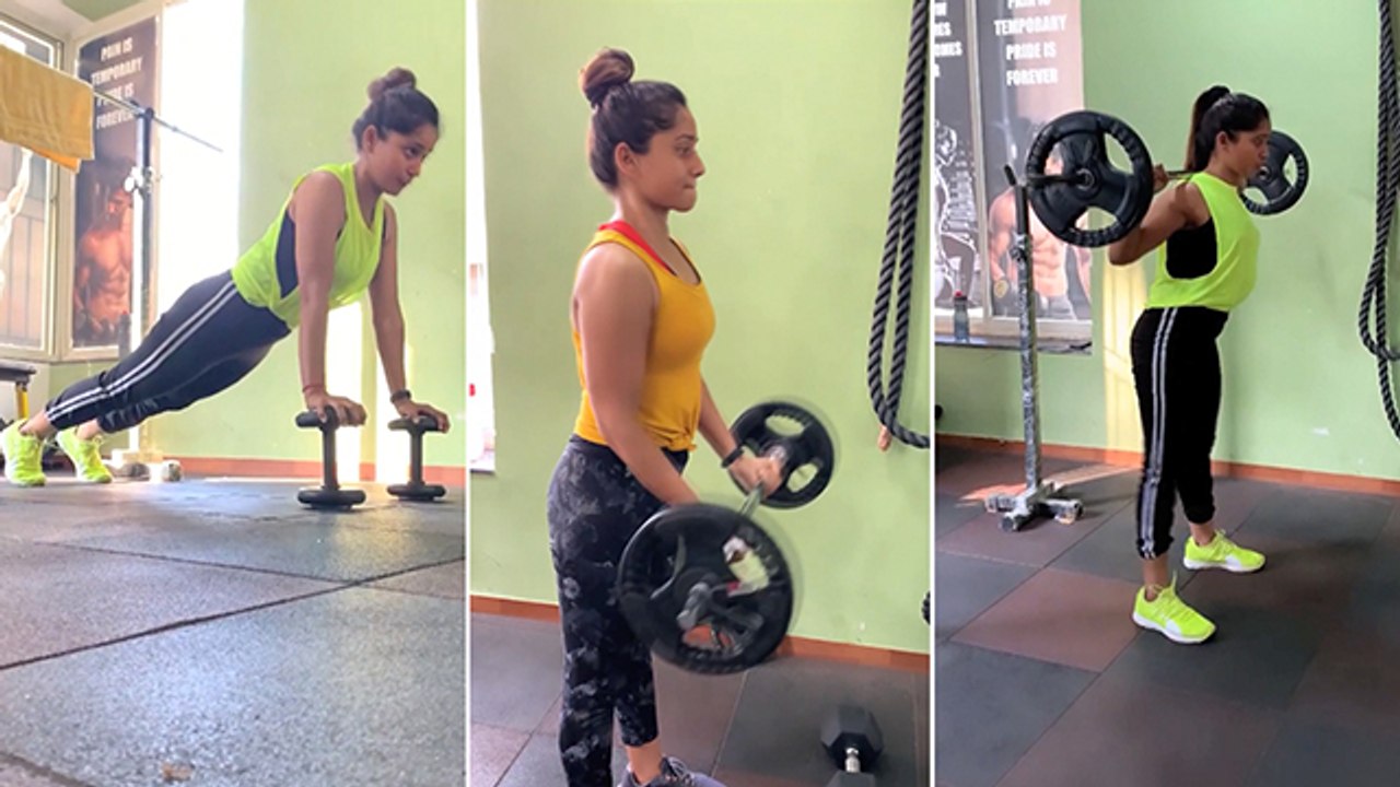 शिल्पा ठाकरे सोबत Gym Workout सेशन