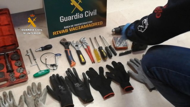 Desmantelada una organización criminal dedicada al robo de establecimientos en Rivas