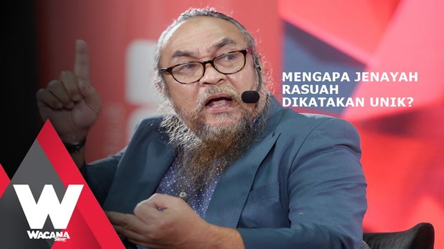 Mengapa jenayah rasuah dikatakan unik?
