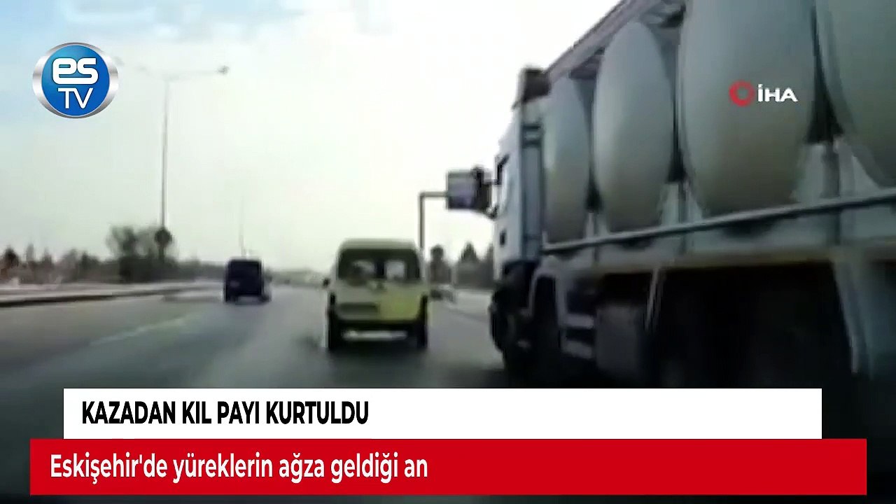 Kazadan kıl payı kurtuldu