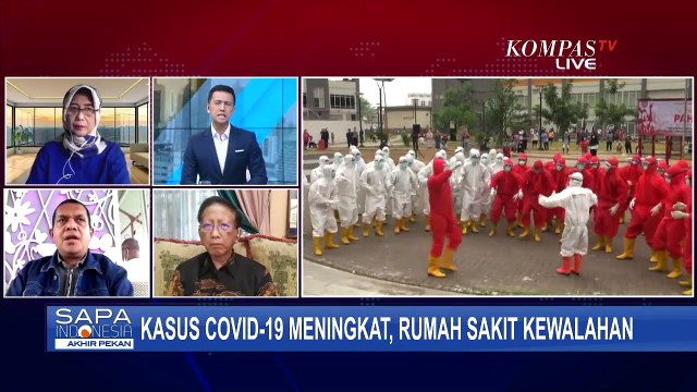 Strategi Rumah Sakit Rujukan Tangani Lonjakan Angka Positif Covid-19