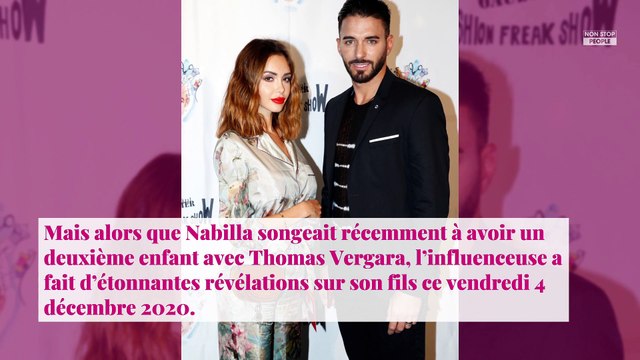 Nabilla en larmes sur Snapchat à cause de son fils Milann