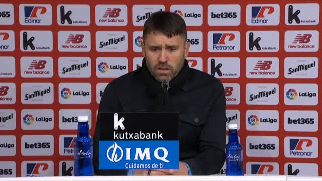 Gaizka Garitano: Ellos han sido más contundentes