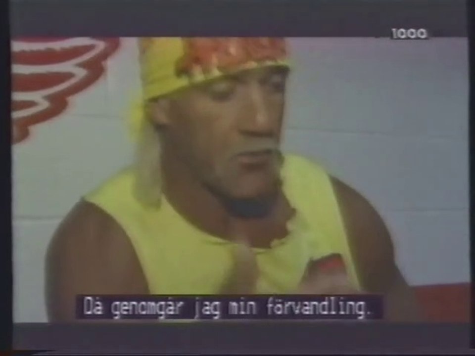 Halloween Havoc 1994, Del 3 av 3 (Svenska kommentatorer)