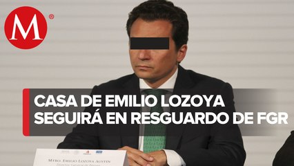 Juez resuelve que residencia de Lozoya en Lomas de Bezares siga bajo resguardo de FGR