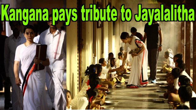 Kangana Ranaut pays tribute to late J. Jayalalitha on her death anniversary