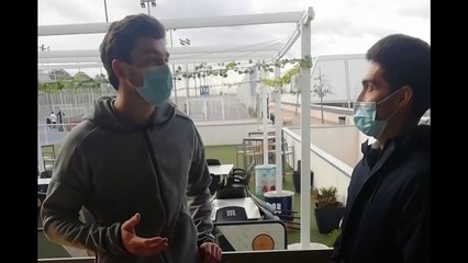 M15 - Madrid 2020 - Antoine Cornut-Chauvinc avant de jouer sa 2e demi-finale en Espagne !