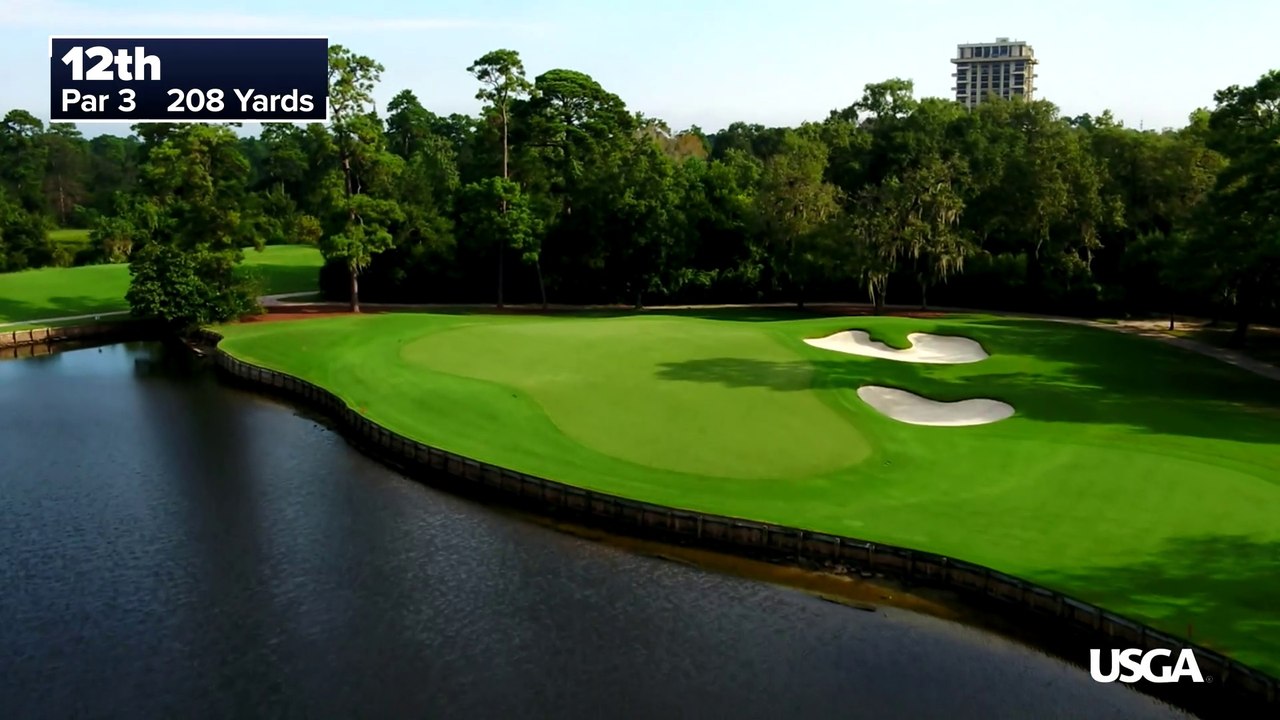 Drone Flyovers of the Cypress Creek Course (Back Nine) at Champions Golf Club: 2020 U.S. Women's Open