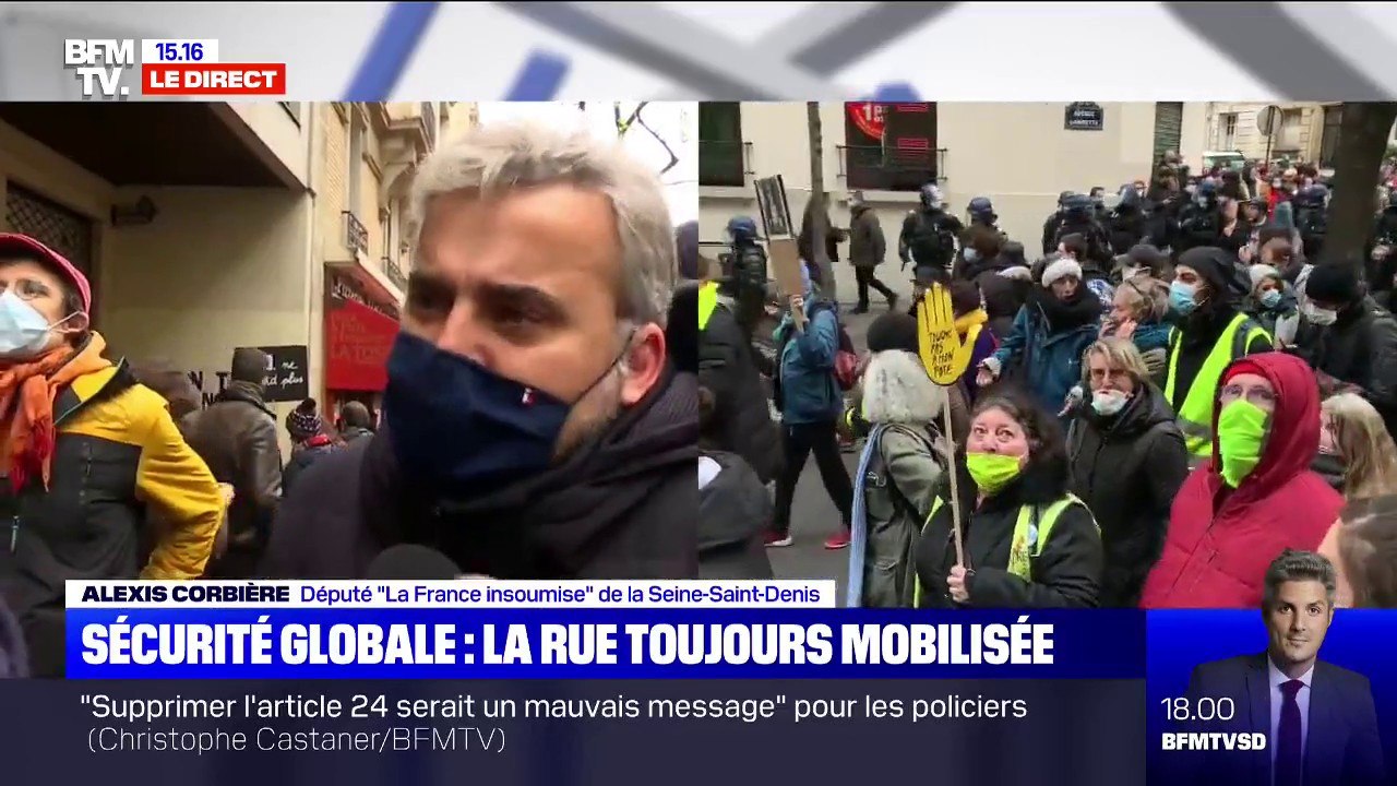 Pour Alexis Corbière (LFI), "le débat doit s'ouvrir sur la police (…) il y a eu trop de violences dernièrement"