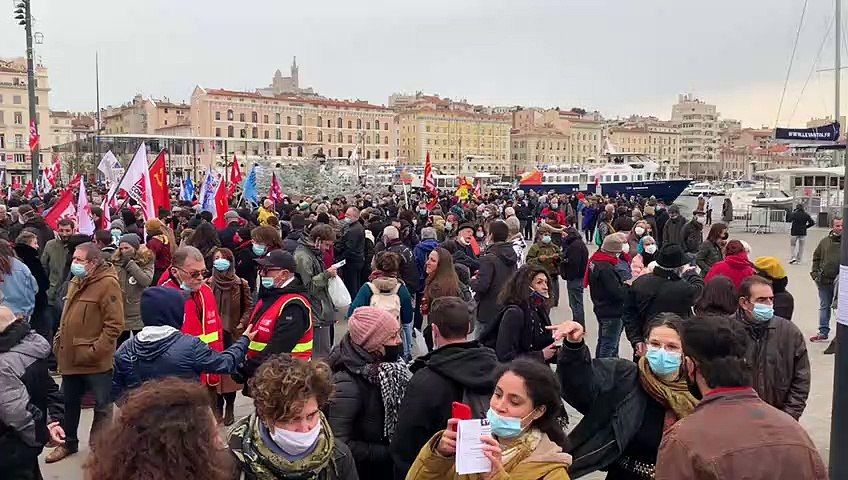 Marseille. Des centaines de personnes mobilisées contre la loi de sécurité globale et en hommage à Z