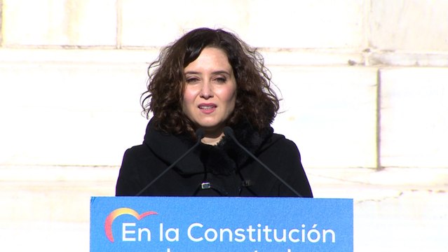 Ayuso carga contra Iglesias y llama a apartarle