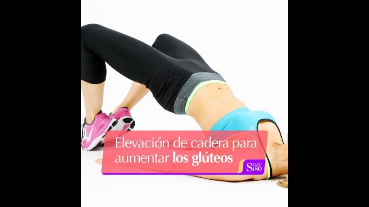 Elevación de cadera para aumentar los glúteos