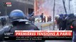 Manifestation Loi Sécurité Globale - Regardez ces images en direct dans lesquelles l'équipe de Cnews qui suit les forces de l'ordre se retrouve sous une pluie de projectiles