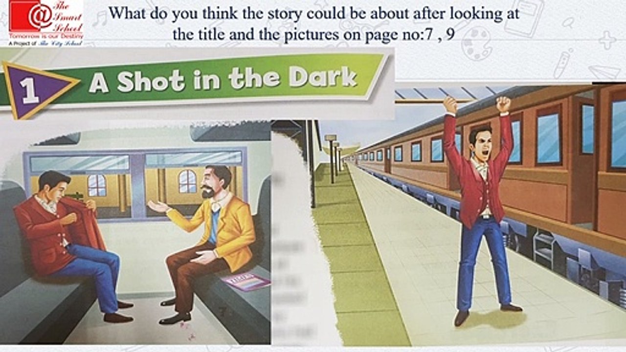 VL7 T1 Class VIII English Comprehension A Shot in the Dark 2020-21