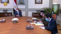 الرئيس عبد الفتاح السيسي يتابع إنشاء مراكز الخدمات المتكاملة لشبكة الطرق والمحاور