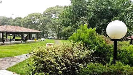 Chuva no Setor de Clubes Sul