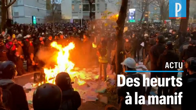 Manifestation contre la Loi sécurité globale : plusieurs incidents à Paris