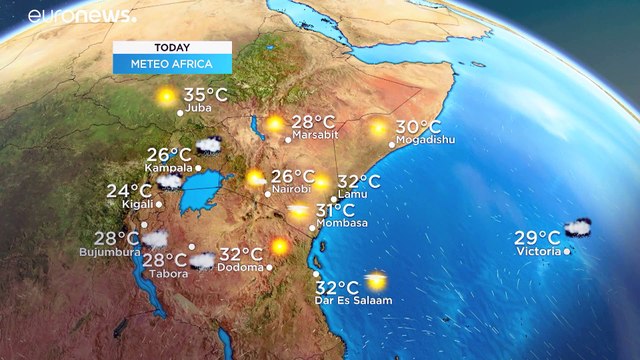 Africanews weather Africa today 06/12/2020