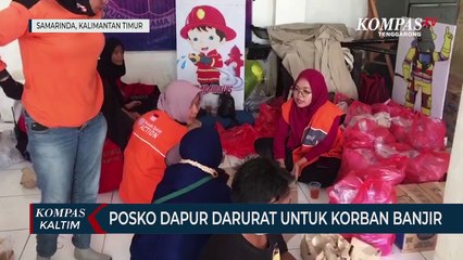 Posko Dapur Darurat Untuk Korban Banjir