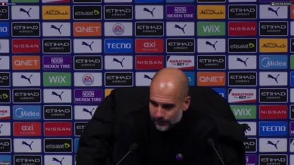 11e j. - Guardiola : "On doit jouer sérieusement contre Marseille, on doit respecter la compétition"