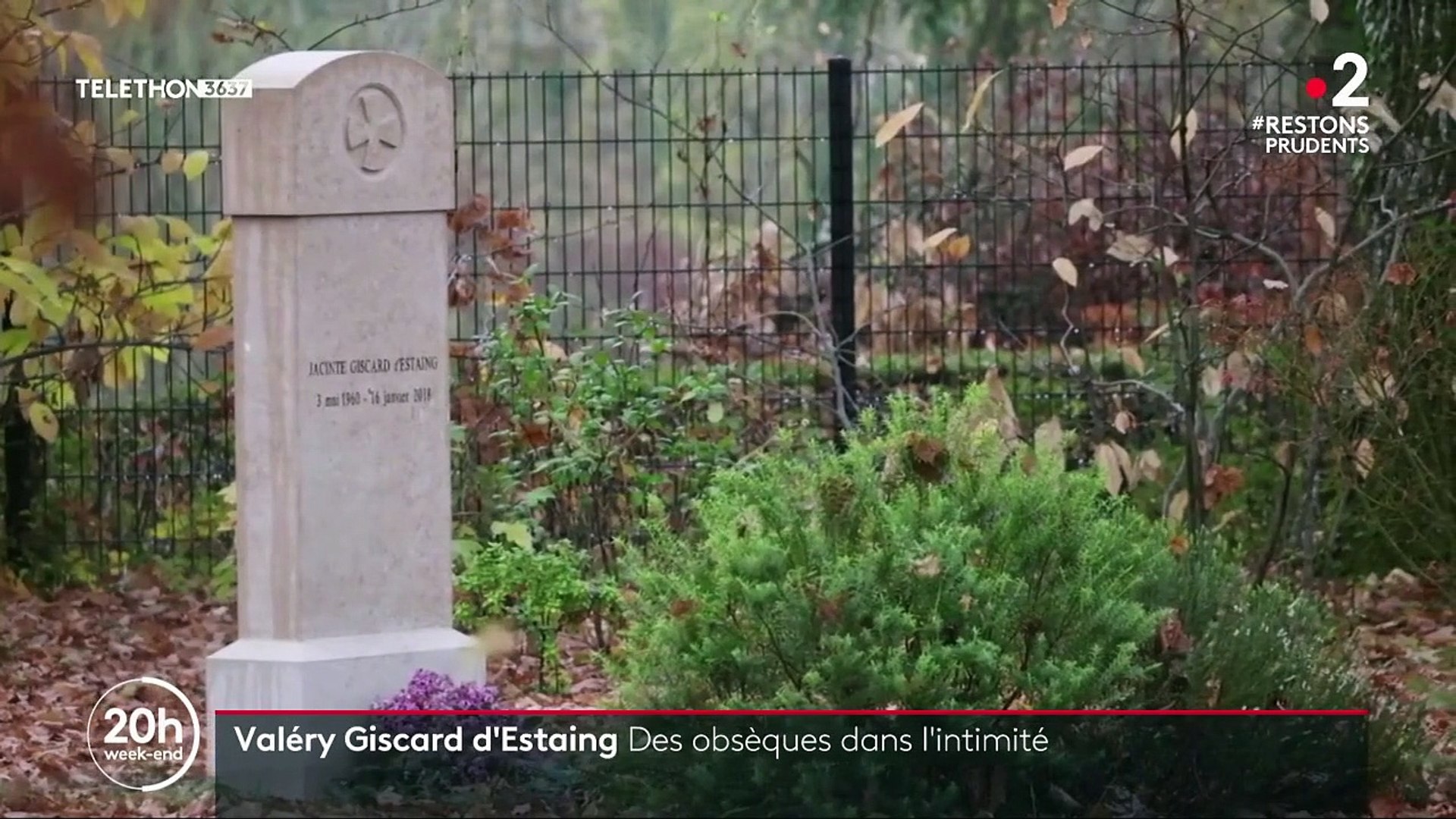 Tombe De Jacinte Giscard D Estaing Valéry Giscard d'Estaing : l'ancien président inhumé à Authon - Vidéo  Dailymotion