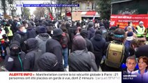 Manif à Paris : affrontements et dégradations - 05/12