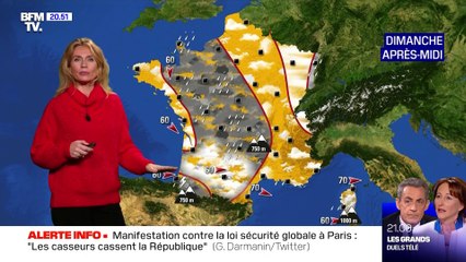 La météo pour ce dimanche 6 décembre 2020