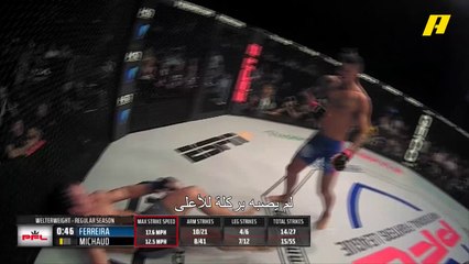 ضربة ساحقة من دافيد ميشو تحول النزال أمام هانديسون لصالحه