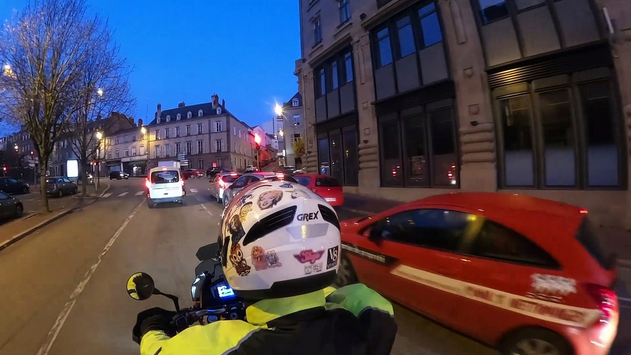 Une toute petite visite de limoges V85TT gopro max 360