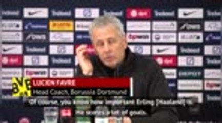 Download Video: Dortmund missing injured Haaland - Favre