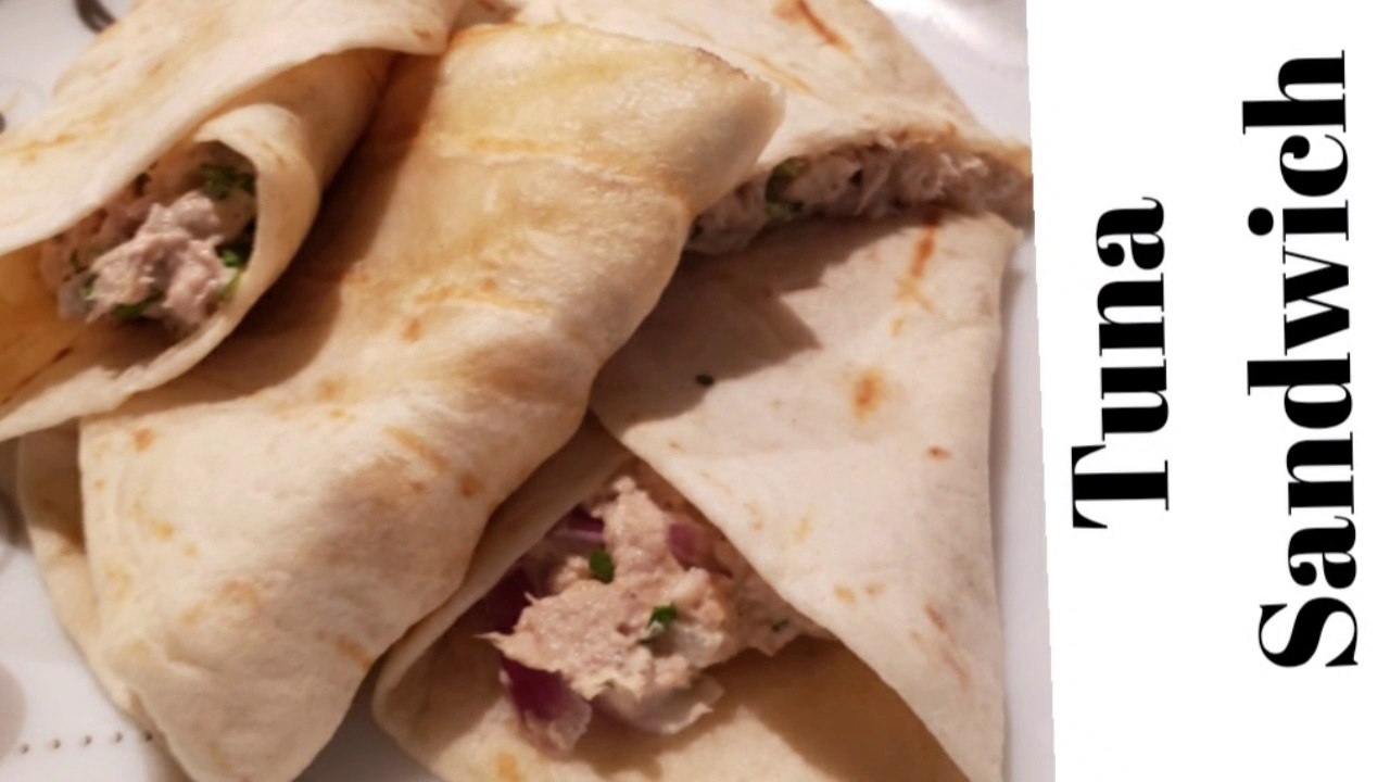 #sandwich   How to make a Tuna Sandwich(with mayo)