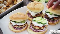 Spinach and Feta Turkey Burgers Recipe - Fun & Easy