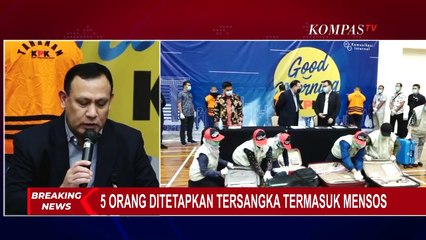 Download Video: Mensos Juliari Batubara Ditetapkan sebagai Tersangka Kasus Dugaan Suap Bansos Covid-19