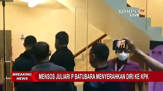 Ditetapkan sebagai Tersangka Suap Bansos Corona, Mensos Juliari Batubara Menyerahkan Diri ke KPK