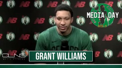Grant Williams Celtics Training Camp Interview