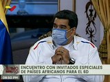 Presidente Maduro sostuvo encuentro con veedores de países africanos para este 6D