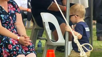 Playground opens as tribute to two fallen firefighters