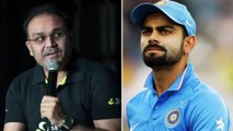 Virender Sehwag Lashes out at Virat Kohli : Upset with Kohli for Dropping Shreyas Iyer