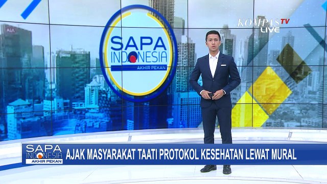 Keren! Ini Lukisan Mural dari Para Seniman sebagai Wadah Sosialisasi Cegah Covid-19