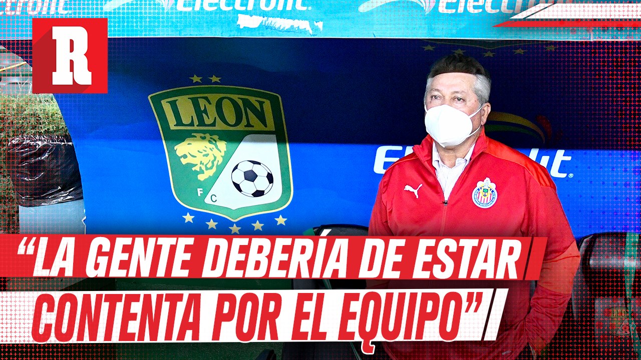 Las declaraciones de Vucetich tras derrota de Chivas ante León