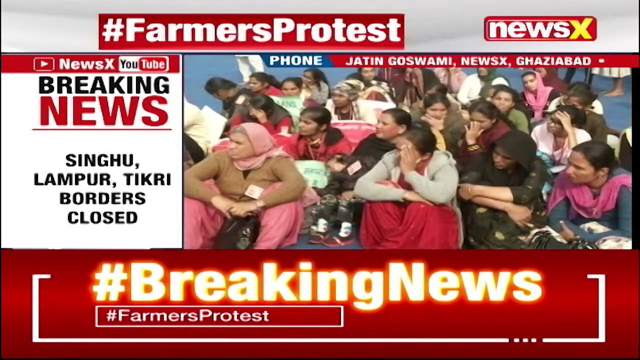 Singhu, Tikri, Lampur Borders Closed | Kalindi Kunj, Badarpur Borders Open | NewsX