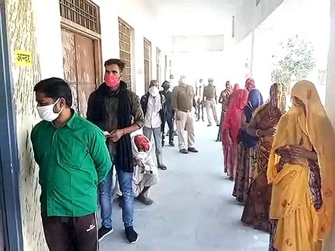 पंचायतीराज आम चुनाव -2020: उत्साह से डाले वोट, भाग्य इवीएम में बंद