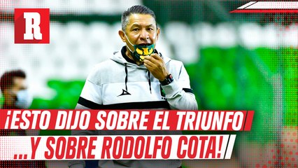 Ignacio Ambriz habla sobre victoria ante Chivas