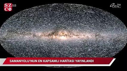 Samanyolu'nun en kapsamlı haritası yayınlandı