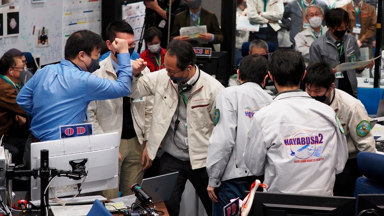 Japan’s Hayabusa2 delivers rock samples from asteroid Ryugu
