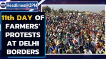 Farmers continue protest against farm laws for the 11th day in Delhi|Oneindia News
