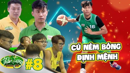 Thần Tượng Bóng Rổ #8 | Cú ném bóng định mệnh có 1-0-2 của nam thần khiến ai nấy SỮNG SỜ