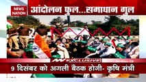 Farmers Protest : Farmers create chaos with police at Chilla Border