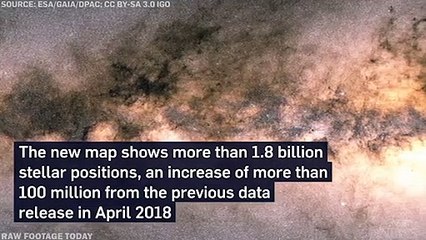 Samanyolu Galaksisi'nin 'en kapsamlı' haritası yayınlandı